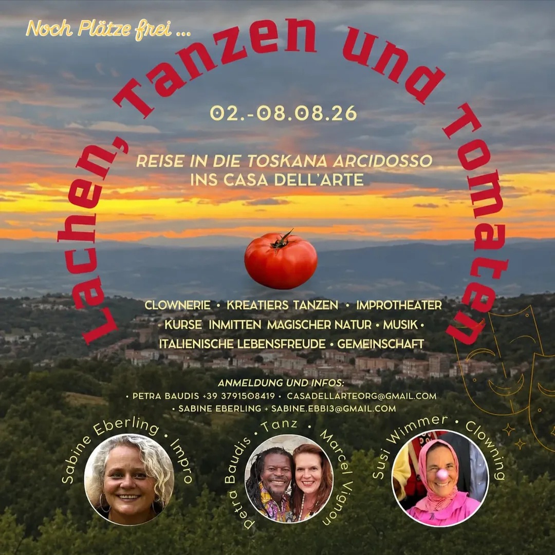 Kreativreise Flyer Vorderseite